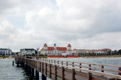 Ostseebad Binz Strand Seebrücke