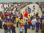 Anbanden jedes Jahr im Ostseebad Binz auf der Insel Rügen (Foto: Mirko Boy)