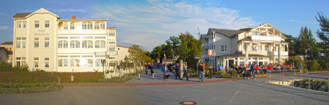 Ostseebad Binz Schmachter See Promenade