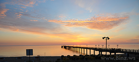 
Sonnenaufgang am Strand von Binz